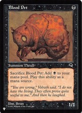 MtG 【Foil】ブラッド・ペット【7ED】英語 Blood Pet [Foil] #121 Prices | Magic 7th Edition | Magic Cards