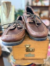 Sperry Top-Sider Brown leather boat shoes Mens 13M