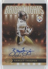 2024 Panini Illusions Bright Lights Signatures /299 Yancey Thigpen Auto 8d2