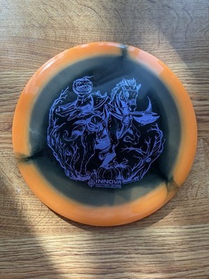 Innova Disc Golf Glow Halo Wraith 173-175g Distance Driver Halloween Stamp - NEW