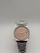 Citizen Herren-Armbanduhr Analog Citizen Tsuyosa Automatic Braun