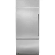 Monogram ZICS360NNLH 36 Inch Built-In Bottom Mount Freezer Refrigerator