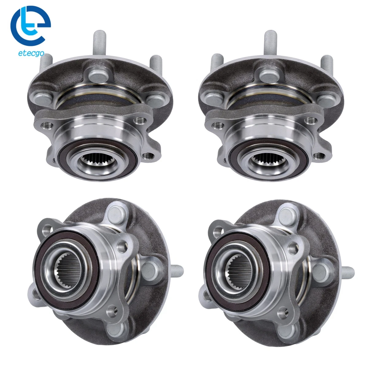 Par De Conjuntos De Buje Y Rodamiento De Rueda Para Ford Fusion Y Lincoln MKZ 2013-2016, Referencia 512498