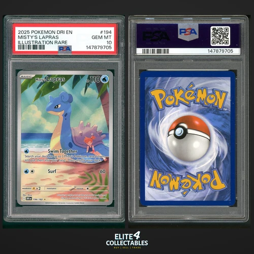 Misty's Lapras 194/182  - PSA 10 (Destined Rivals)