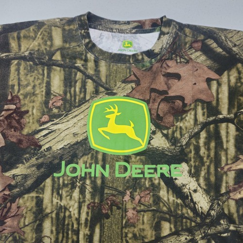 JOHN DEERE Break Up Infinity Camouflage Outdoor Herren Hemd Gr. XL Kurzarm - Bild 2 von 16
