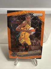2025 Panini Prizm WNBA Lisa Leslie #106 Orange Velocity Prizm