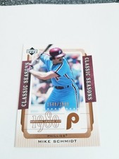 MIKE SCHMIDT 2005 UD CLASSICS CLASSIC SEASONS 1980 INSERT #1549/1999 PHILLIES 