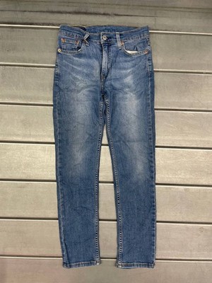 Levis 511 Jeans Mens 28x30 Blue Medium Wash Outdoor Straight