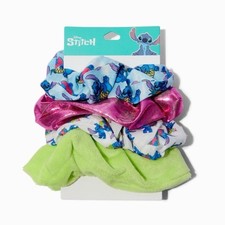 Disney Stitch Claire's Exclusive Foodie Hair Scrunchies - 4 Pack NEW Lilo Movie