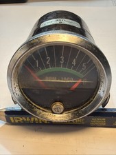 Vintage 6000 Rpm Tachometer 2 Diameter