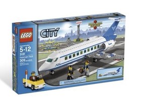 Lego 3181 City Series Passenger Plane #4567624 ~ 2010 ~ FACTORY SEALED ~ Retired