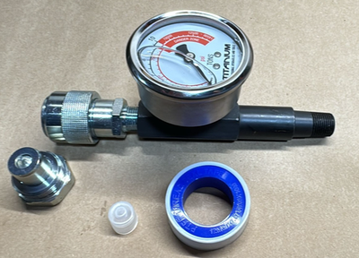 #ad TPH Enerpac GA45GC Style Gauge AND Adaptor UP TO 14000 PSI Gauge CR400 BEST ONE $147.70