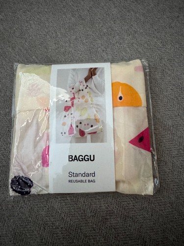 BAGGU Summer Fruit Standard Reusable Bag NWT HTF