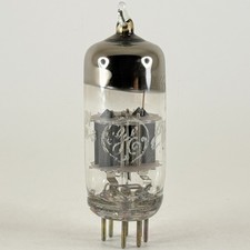 (1) Tested GE 6J6A Tube Code RY General Electric 6J6 A Medium Mu Twin Triode