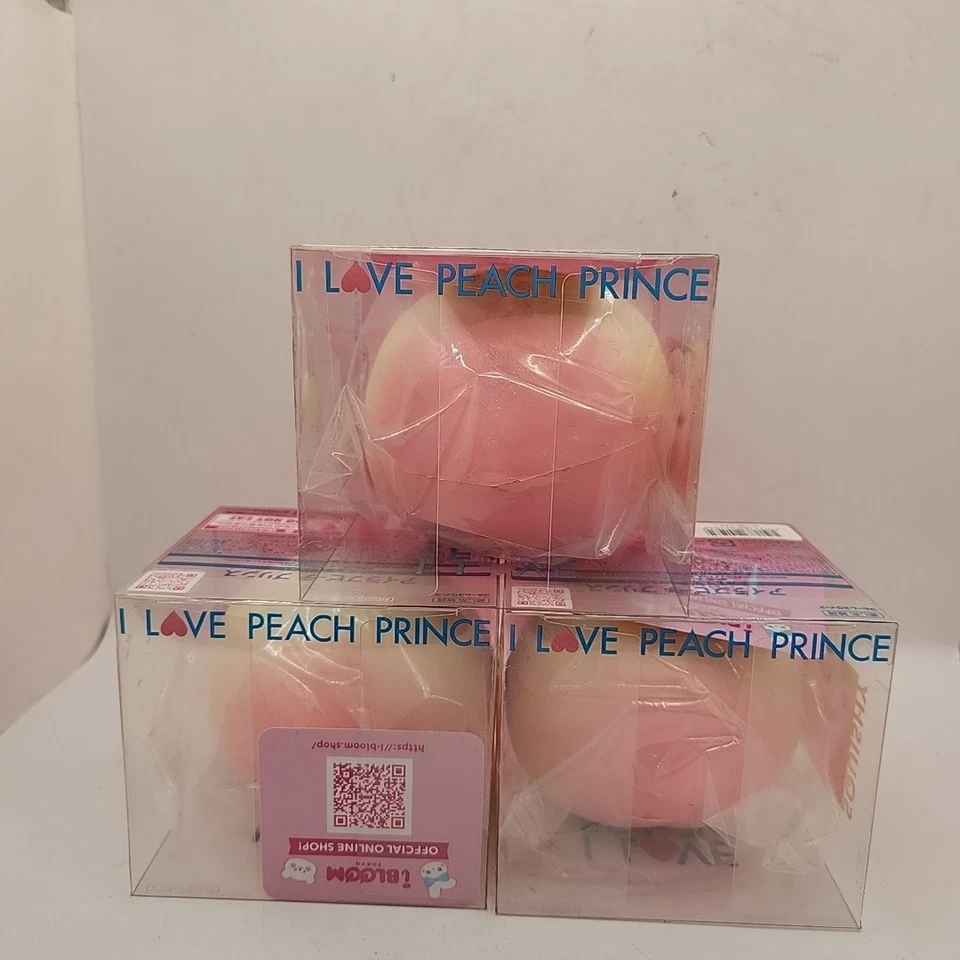 全新 iBloom Squishy I Love Peach Prince 黄色/桃子香味 Kawaii 柔软香味... — 第 2/4 张图片