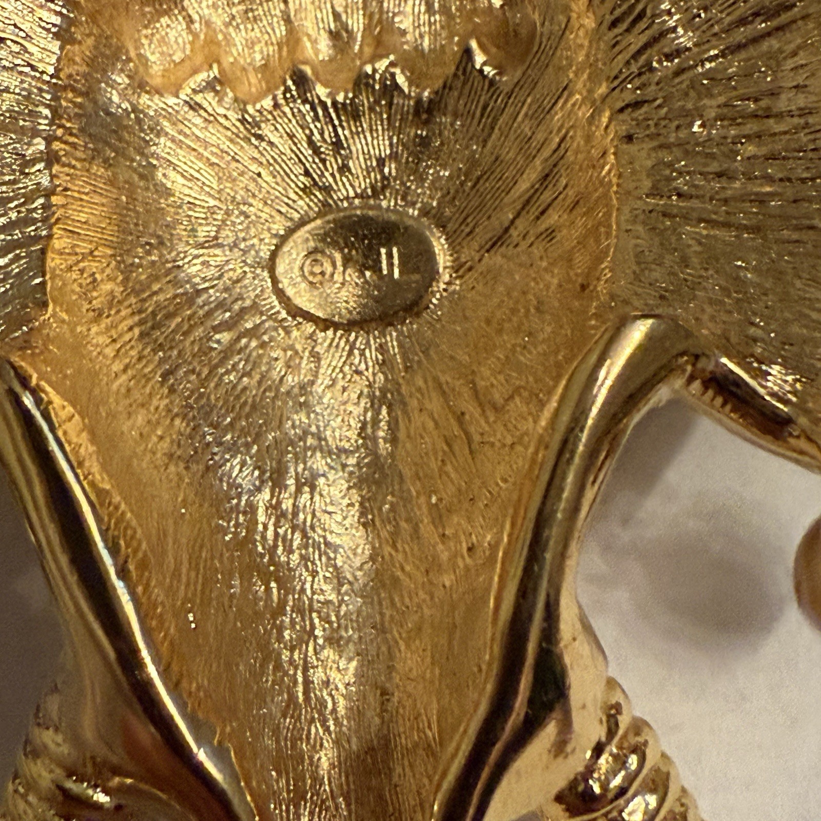 KENNETH JAY LANE KJL MAHARAJA ELEPHANT BROOCH GOL… - image 13