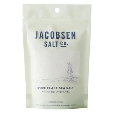 Jacobsen Salt Co. Pure Flake Sea – Kosher Salt, 4 Ounce (Pack of 1) 