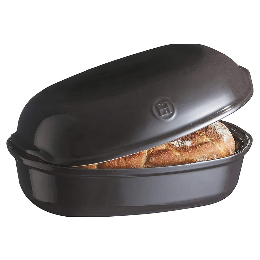 EMILE HENRY Cuoci Pane Fusain Rettangolare Nero