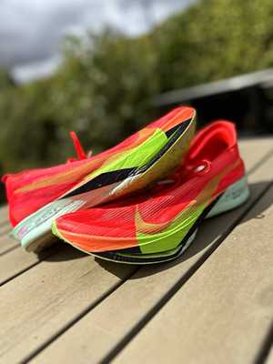 Nike ZoomX StreakFly 2.0 Herren Laufschuhe rot/grün