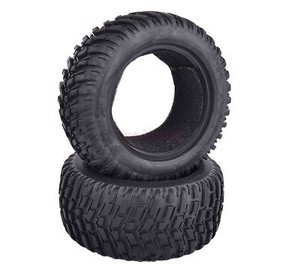 2PCS 95mm RC 1/10 Rally Car Off-Road Buggy Foam Rubber Tyres Tires 7007 | eBay
