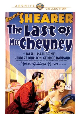 Last of Mrs. Cheyney DVD (1929) - Norma Shearer, Basil Rathbone, Herbert Bunston