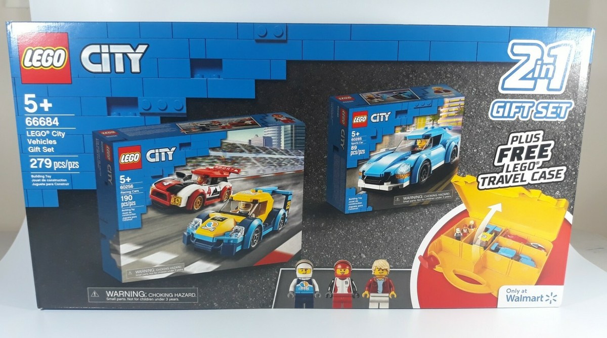 LEGO City 66684 Great Vehicles 2 in 1 Gift Set Combo (60256 and