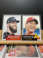 🛑👀 Topps Living Set Cards #345-346 DALLAS KEUCHEL & KWANG-HYUN KIM 🔥