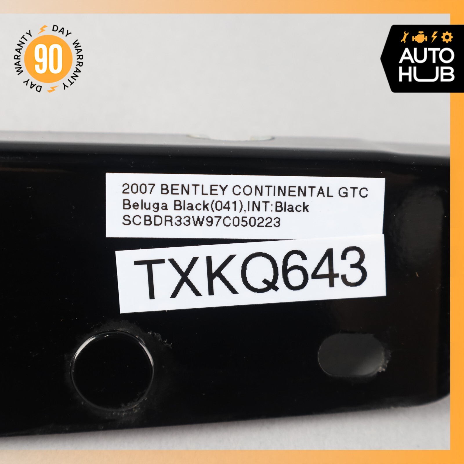 2007 Bentley Continental GTC Left Driver Side Fender Support Bracket OEM