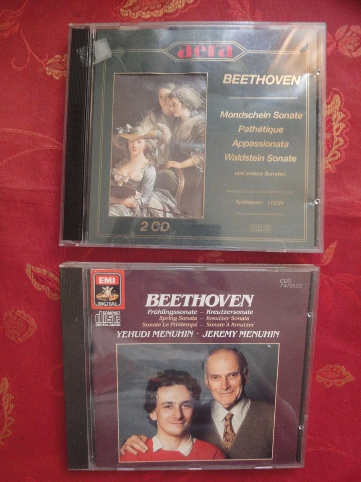 BEETHOVEN Classical Masterworks 2CDs + YEHUDI U. JEREMY MENUHIN CD
