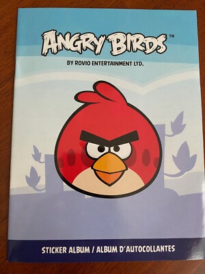 2012 ROVIO Entertainment - ANGRY BIRDS STICKER ALBUM Brand New with Stickers