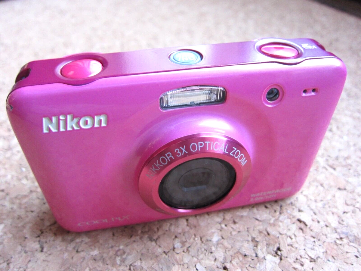 2022SUMMER/AUTUMN新作 ◉Nikon COOLPIX S30 ピンク 防水 初心者向け
