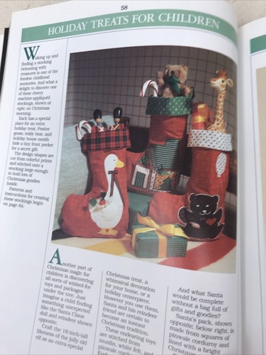 Vintage Christmas Joys To Craft Stitch Better Homes and Gardens Hardcover Book - Foto 11 di 12
