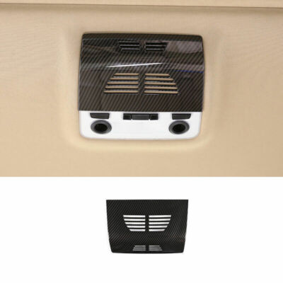 For BMW 3-Series M3 E90 2005-2012 Carbon Fiber Rear Reading Light Cover Trim 1PC