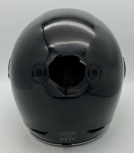 Torc Newport T1 Retro Helmet Black Large Open Box - Picture 5 of 12