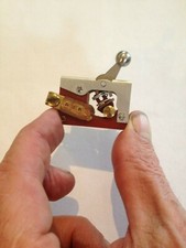 2 Vintage Ball Toggle Switches 1961 Usa Nos Aerospace Industrial Fidget Arrow