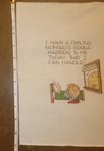 Handmade Ziggy Cross Stitch - Picture 3 of 3