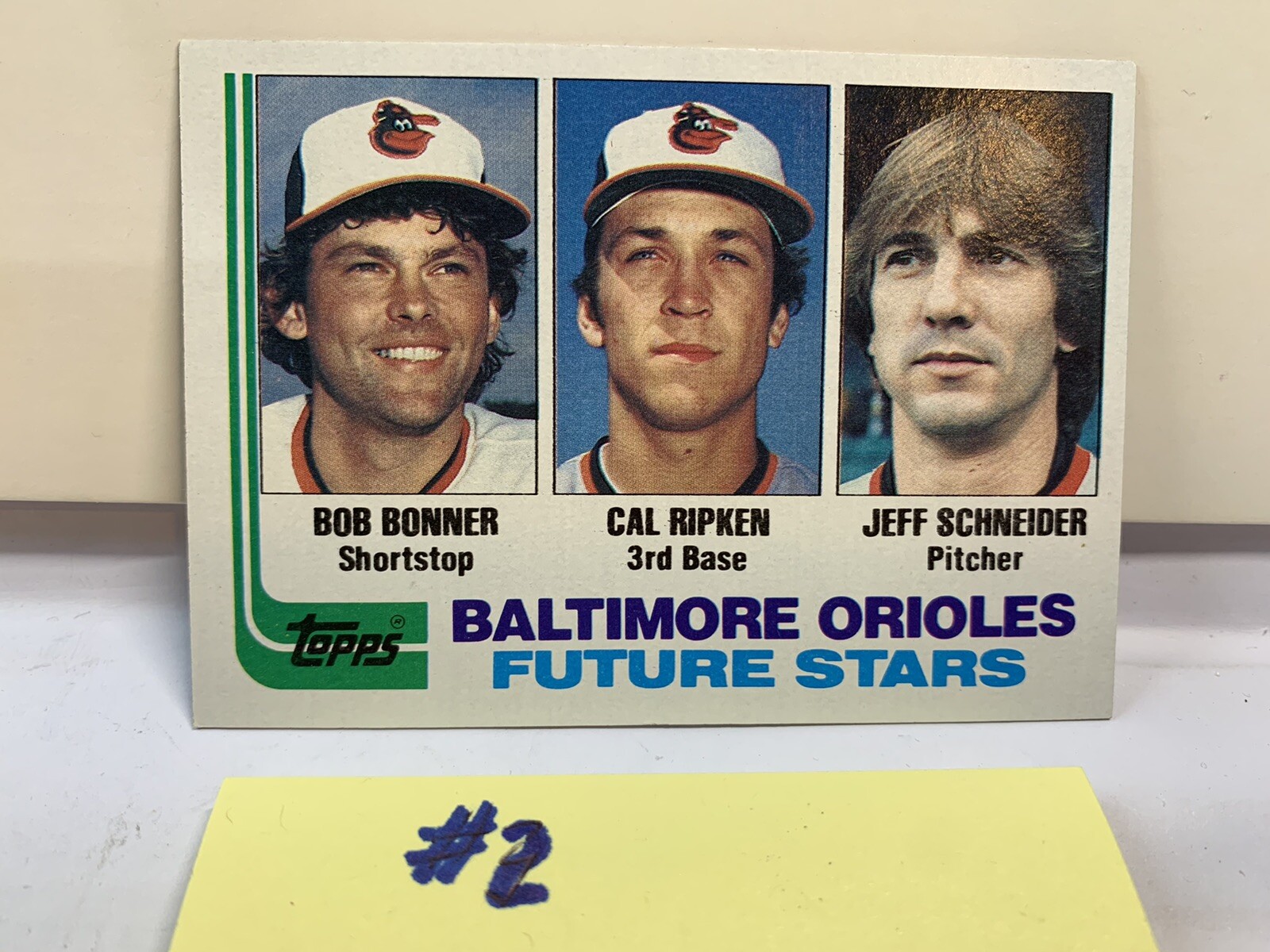 1982 Topps Cal Ripken Jr Rookie #21 Baltimore Orioles Baseball Card HOF ...