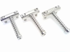 True Custom Shop® Steel Saddles for '65 Pat Ped Fender Tele Bridge