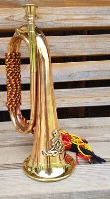 ASSORTED COLLECTIONS Royal Artillery Militär Kupfer Bugle - Musikband Militär Sammlerstück