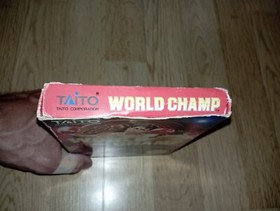 WORLD CHAMP NINTENDO NES PAL B ESPA&Ntilde;A CON CAJA BOXED