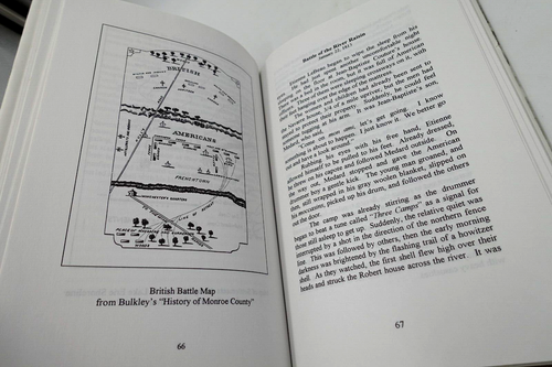 SIGNED Escape to Frenchtown War of 1812 River Raisin Monroe County MI History - Picture 10 of 12