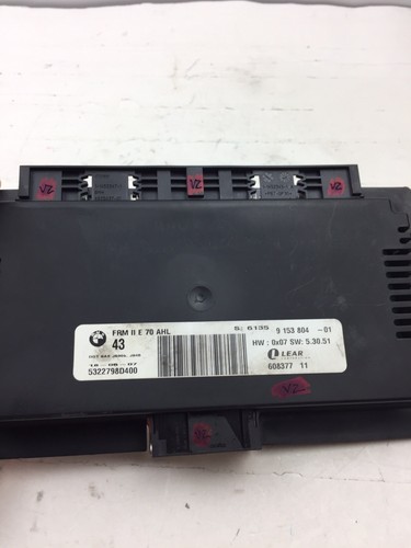 2007-2014 BMW X5 X5M X6 X6M (E70 E71) FRM II AHL BCM BODY LIGHT CONTROL MODULE - Picture 11 of 11