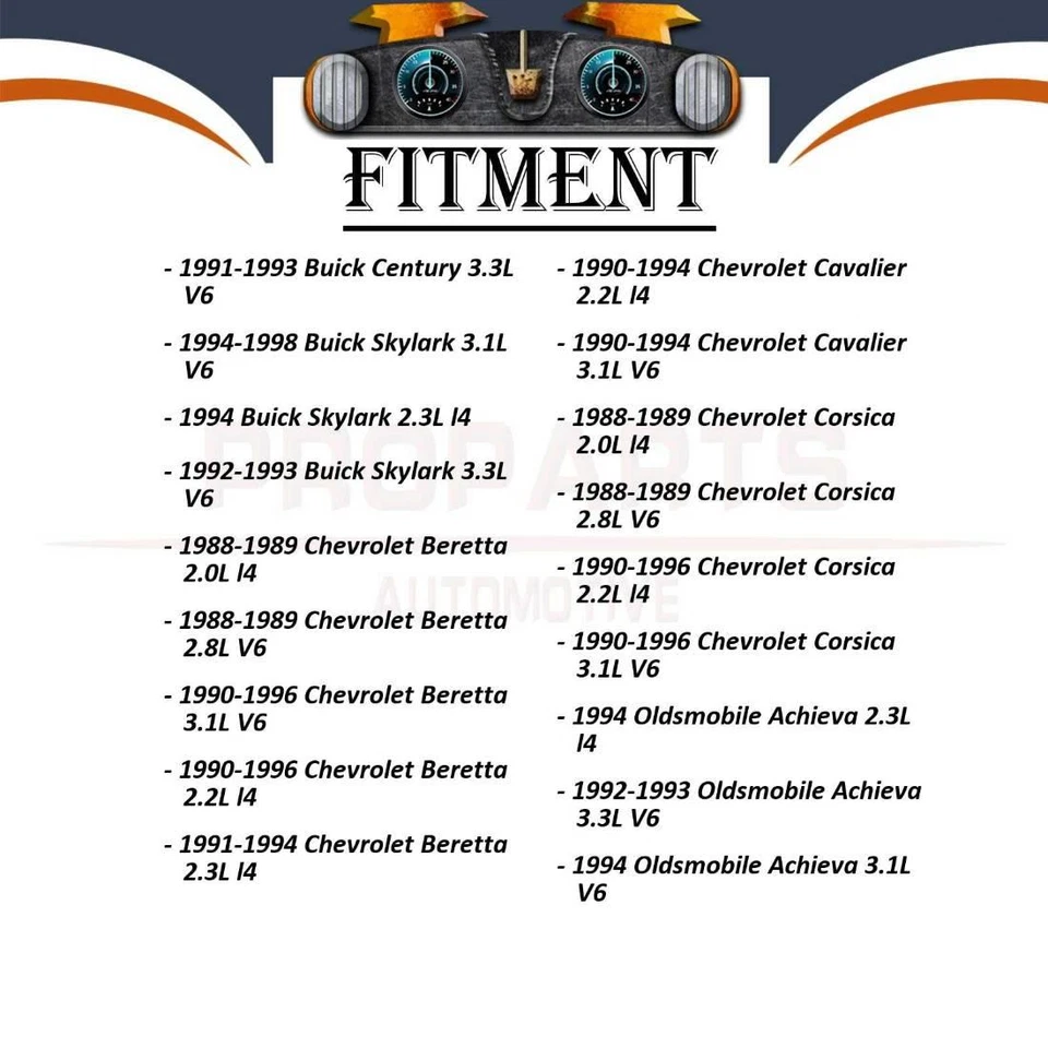 Насос гидроусилителя руля 1 шт для 1990-1996 Chevrolet Corsica 3,1 л - Изображение 2 из 4