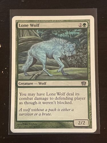 MTG LONE WOLF Eighth Edition 262/350 Regular Common LP - Picture 1 of 1
