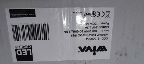 Alimentatore Switching Wiva 230/24V 150W - Foto 2 di 3