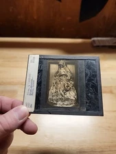 Vtg Magic Lantern Slide-Sculpture Mater Dolorosa By G. Pilon