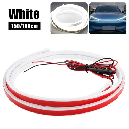 Dynamic Scan Start Up Car LED Under Hood Light Strip Glow Daytime Running Light - Picture 4 of 14