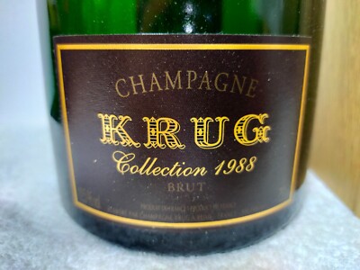 KRUG 1988年 ビンテージ 空き瓶 KRUG 1988年 ビンテージ 空き瓶