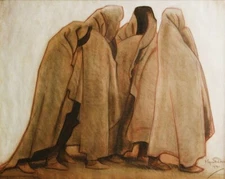 Study for Shapes : Maynard Dixon : Archival Quality Art Print