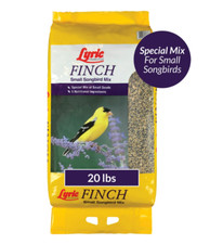 Lyric Finch Wild Bird Seed, Small Songbird Bird Finch Food - 20 lb. Bag